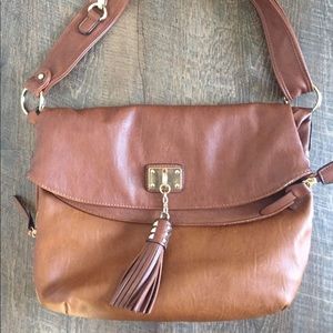 Aldo brown purse with tassel